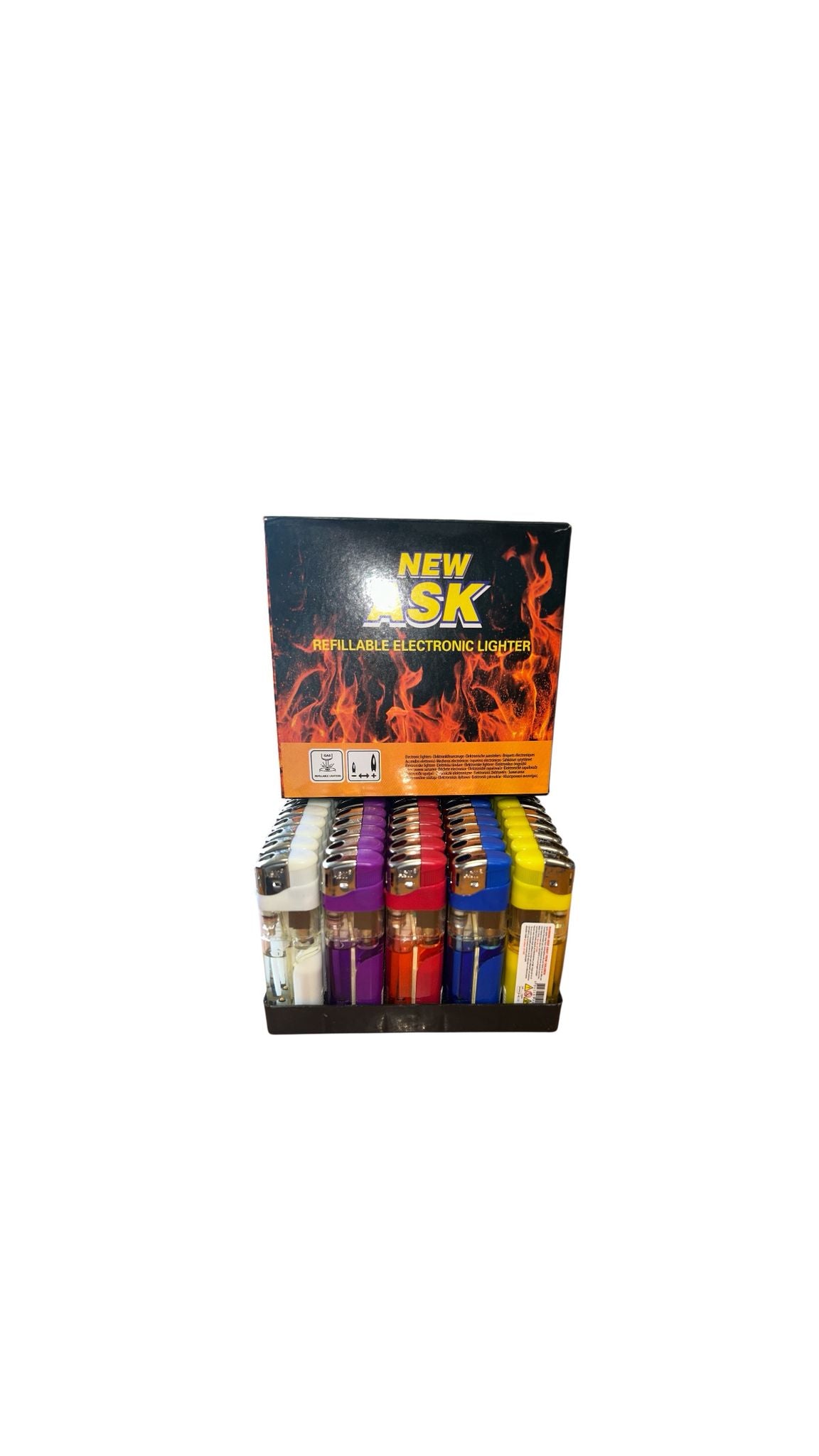 Pachet de brichete electronice reîncărcabile marca "ASK” 50 buc